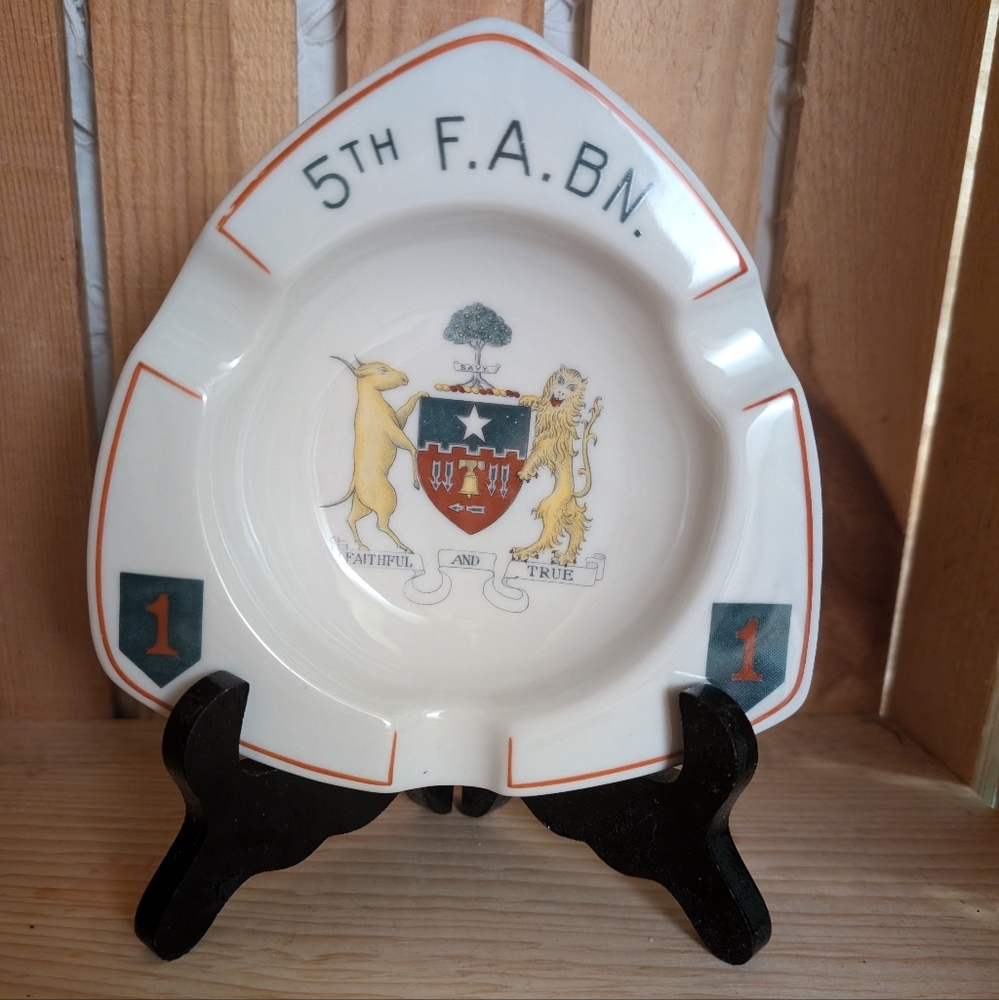 Vintage Porcelain Bauscher Welden Cigar Ashtray